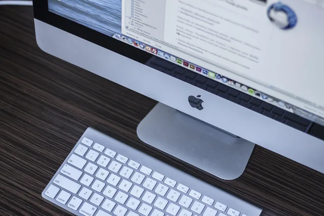 apple, computer, keyboard, equipment, work desk, office, monitor, computer, computer, work desk, office, office, office, office, office, monitor, monitor. CRM activity management